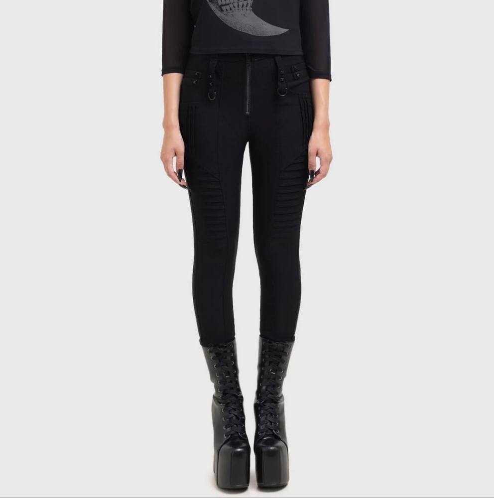 Killstar Black Skinny Trousers